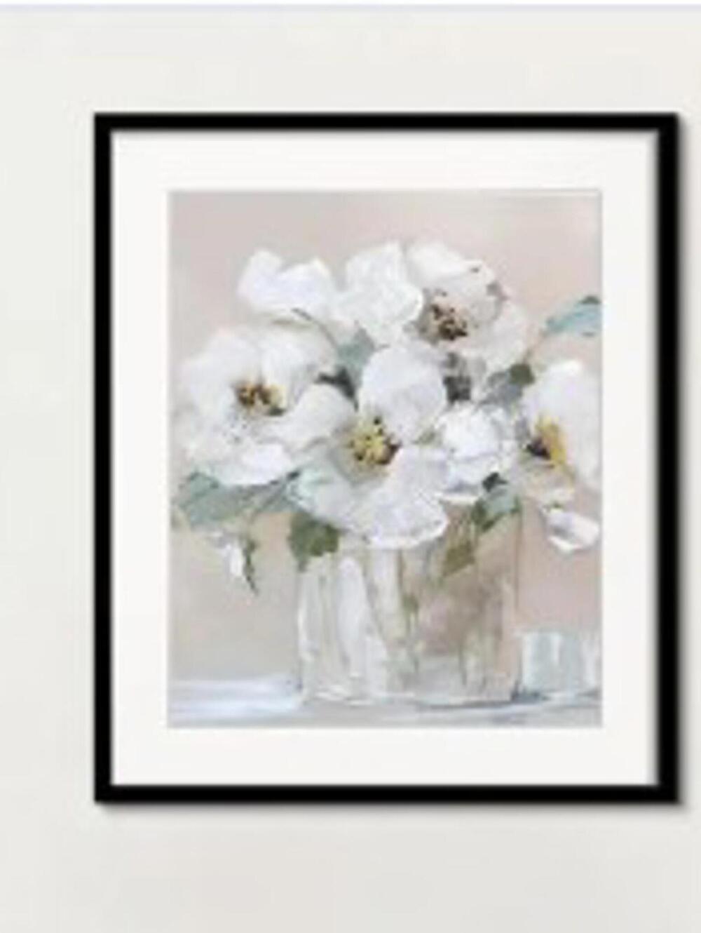*20X24 PICTURE FRAME-WITH MAT-BLACK
